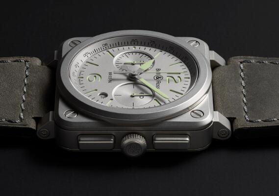 Limited-Edition Bell & Ross Instruments BR0394-GR-ST/SCA Fake Watches With UK Grey Dials For An Excellent Readability