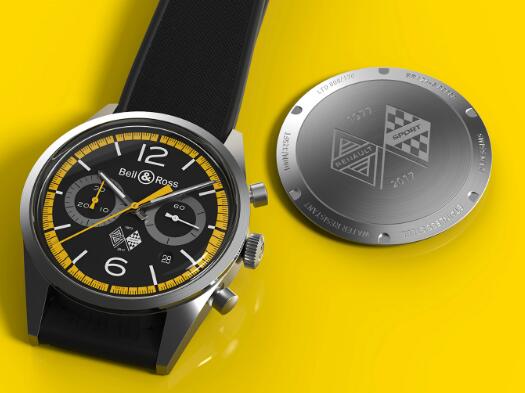 UK Bell & Ross Vintage Replica Watches With Bright Yellow And Black Dials Of Top Quality