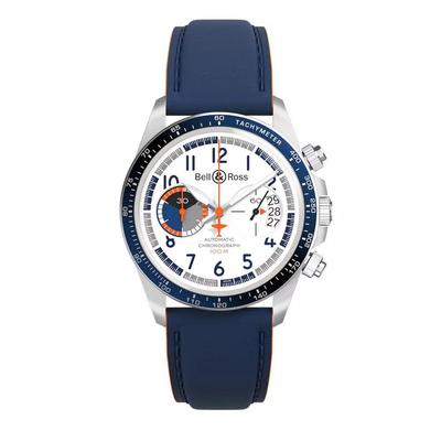 The movement could be viewed through the transparent caseback.
