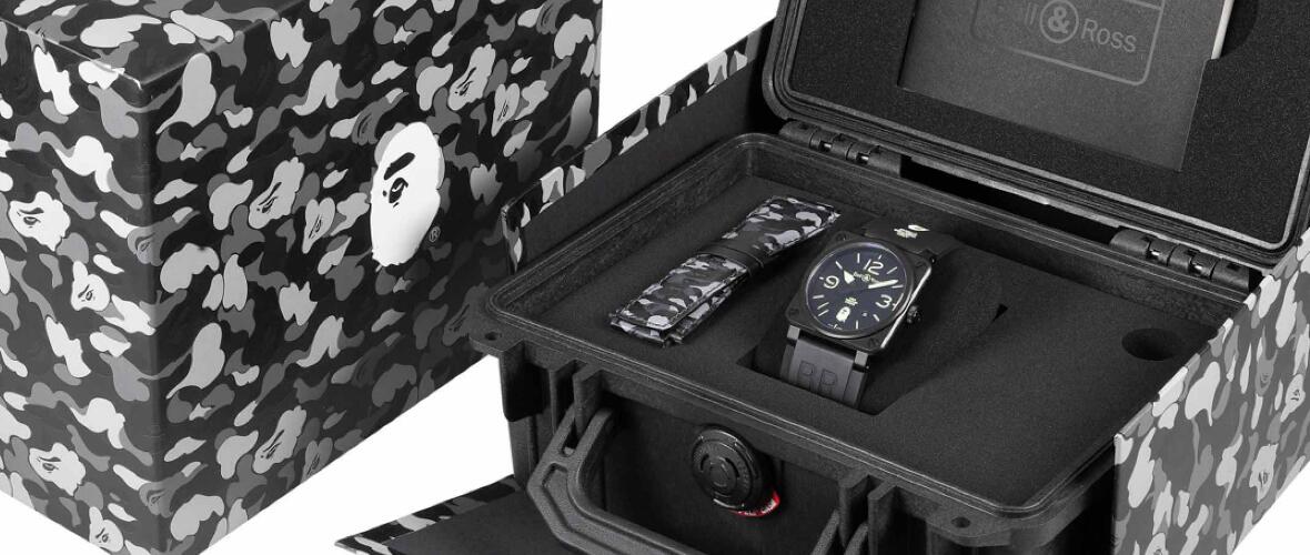 Bell&Ross Cooperated With BAPE To Create Two Instruments BR03-92 Limited Edition Replica UK Watches
