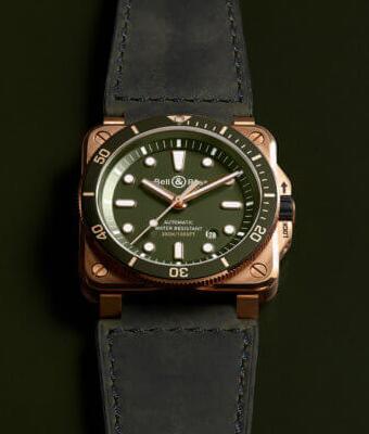 Swiss replication watches forever are unique with bronze material.
