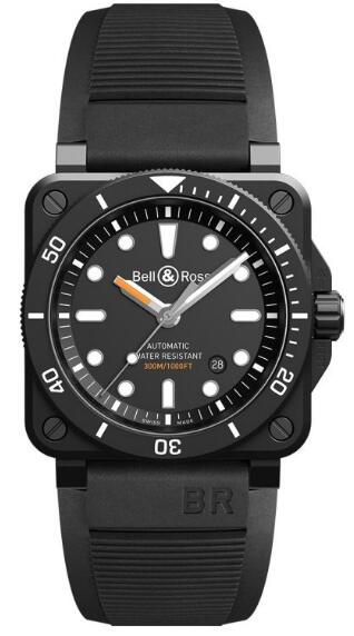 Splendid UK Bell & Ross BR 03-92 Diver Black Matte Fake Watches Meet Modern Trend