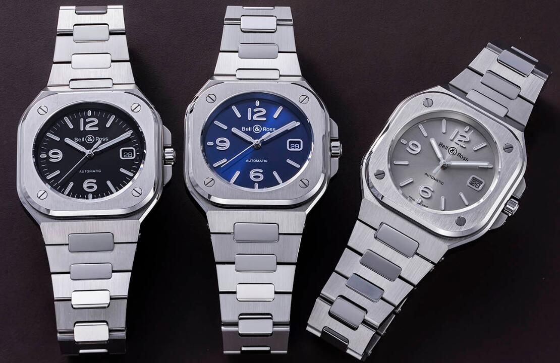 New-selling knock-off watches online have three colors for the dials.