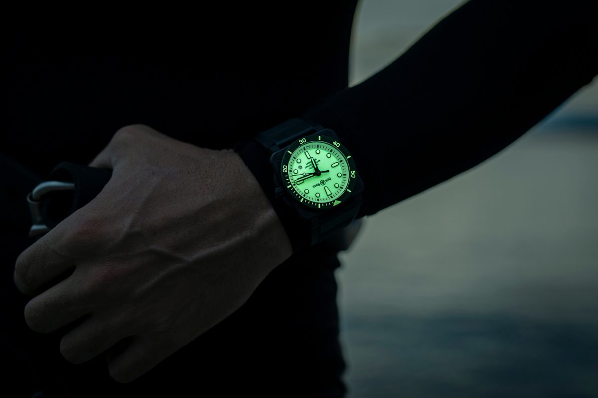 The luminant dials replica watches are water resistant.