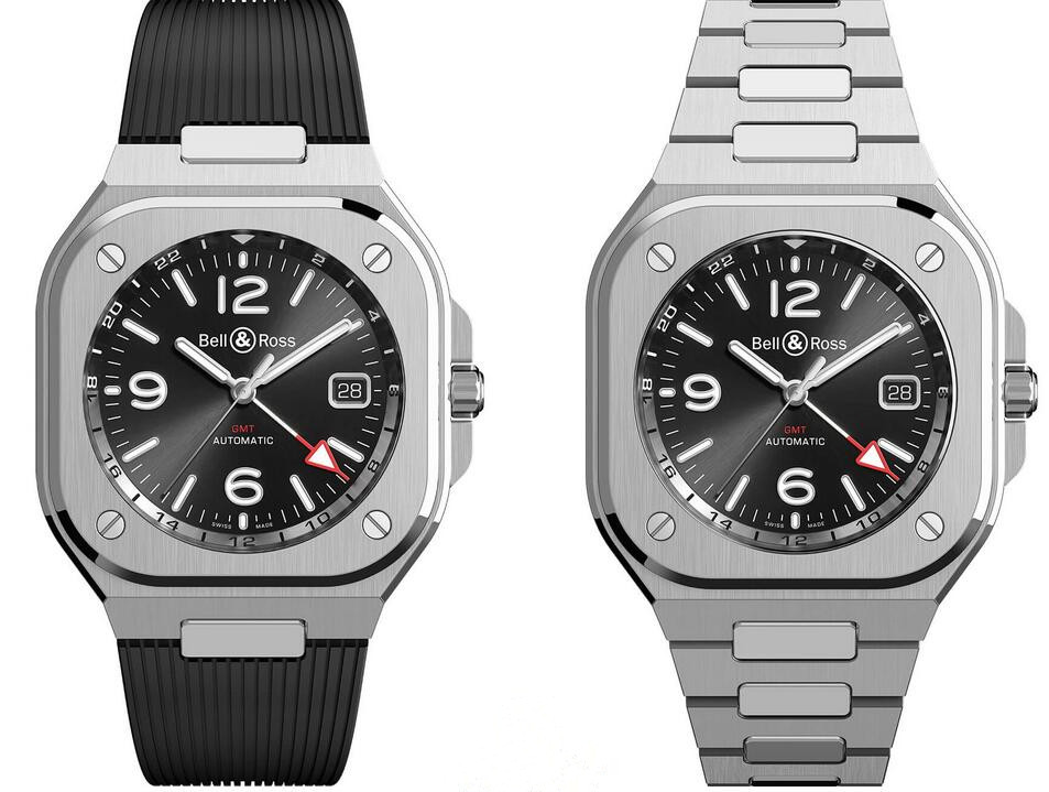 UK Swiss Movements Bell & Ross Fake Watches Get It Right With The BR 05 GMT