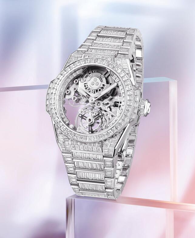 Luxury UK Replica Hublot Big Bang Integral Tourbillon High Jewellery Watches: Diamond Domination