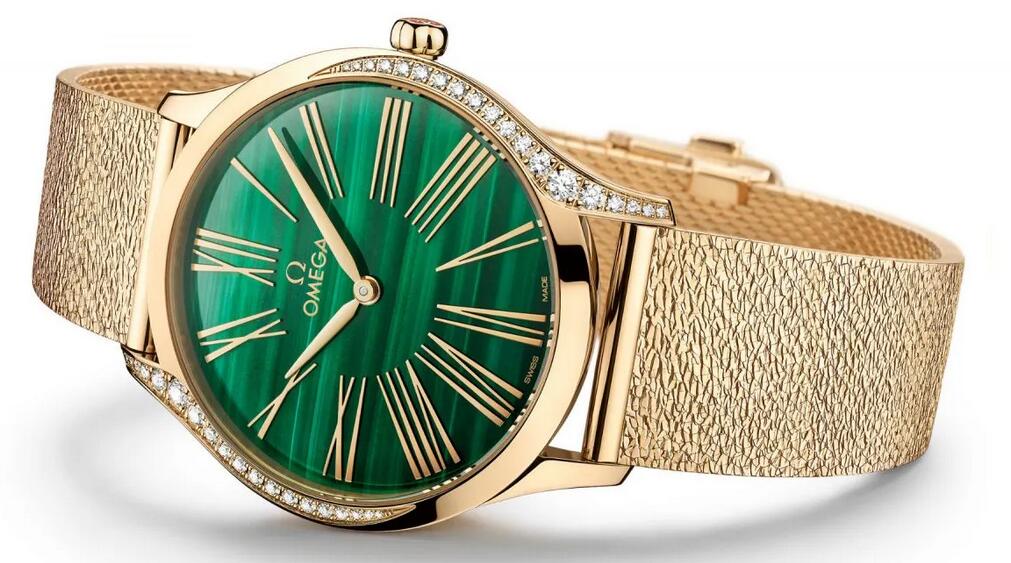 Omega Unveils Trésor Fake Watches Wholesale UK With Malachite Dials