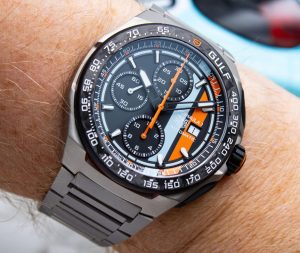 Hands-On Debut: The Limited-Edition UK Cheap Replica TAG Heuer Formula 1 Automatic Chronograph X Gulf Watches Is The Boldest F1 Chrono Yet